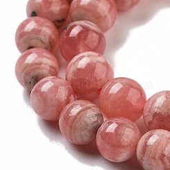 Natürliche argentinien rhodochrosit perlen stränge&nbsp;G-D864-14-6mm-A