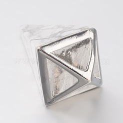 Pendelanhänger aus Naturstein und synthetischem Mischstein&nbsp;G-E301-P