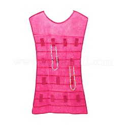 Non-Woven-Stoffe Schmuck hängende Display-Taschen&nbsp;LS-AJEW-C013-01B