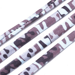 Cordon élastique plat en polyester&nbsp;EC-N003-001A-12
