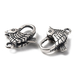 925 Karabinerverschluss aus Thailand-Sterlingsilber&nbsp;STER-D003-29AS