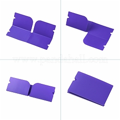 Organisateur de clip de rangement en plastique pliable portable&nbsp;AJEW-E034-71H