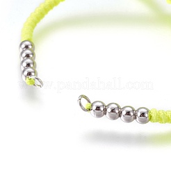 Fabrication de bracelets de perles tressées en nylon&nbsp;BJEW-F360-FP14