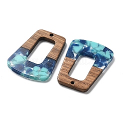 Pendentifs en résine et noyer&nbsp;FIND-R051-02B