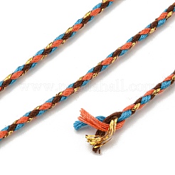 Cordon en polycoton à 4 brin avec fil métallique&nbsp;OCOR-Z003-C29