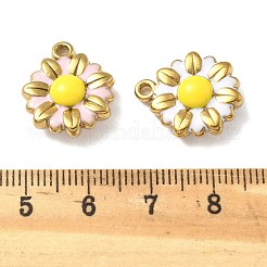 Pendentifs en acier inoxydable 304 émaillés&nbsp;STAS-D369-27G