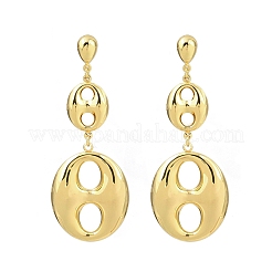 Boucles d'oreilles pendantes en acier inoxydable 304&nbsp;EJEW-P325-04E-G