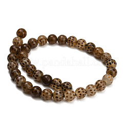 Chapelets de perles de style tibétain&nbsp;GG-NH0001-A02-10MM