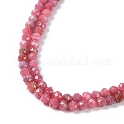 Natur Rhodonit Perlen Stränge&nbsp;X-G-G139-A16-03