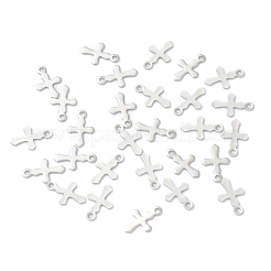 Dijes de cruz pequeños de acero inoxidable 304 que no se deslustran&nbsp;STAS-H149-01P