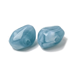 Cuentas de imitación de piedras preciosas acrílicas opacas&nbsp;OACR-G061-04A