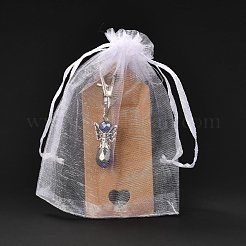 Pendenti in vetro a goccia sfaccettato&nbsp;HJEW-JM00535