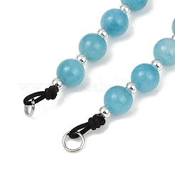 Gefärbte natürliche malaysische Jade&nbsp;AJEW-JB01325-02