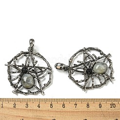 Ciondoli di pietre preziose misti naturali e sintetici&nbsp;G-P547-05AS