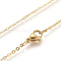 Colliers pendentifs en acier inoxydable 304&nbsp;NJEW-F275-31G