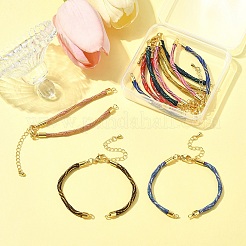 8 Stück 8 Farben Nylonschnur Armbänder&nbsp;MAK-FS0001-05