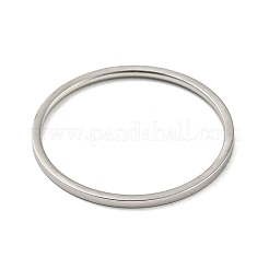 Bague simple et unie en acier inoxydable 304 anti-ternissement pour femmes et hommes&nbsp;RJEW-F152-05P-B