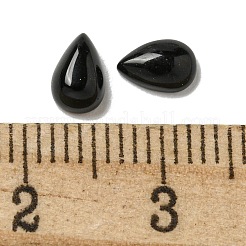 Natur schwarzen Stein Cabochons&nbsp;G-Q173-02A-06