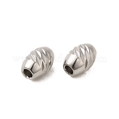 Perline in acciaio inossidabile 304 anti-ossidazione&nbsp;STAS-C094-04B-P