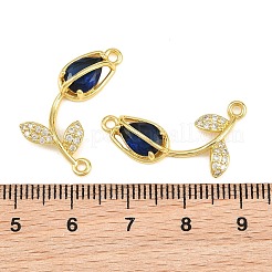 Support en laiton plaqué micro pavé&nbsp;KK-Z043-03K