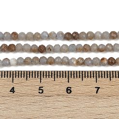 Natürliche Angelit Perlen Stränge&nbsp;G-RM2025-B36-3mm