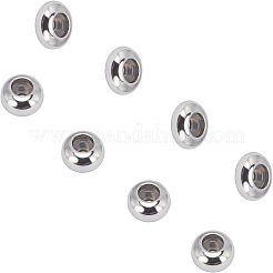 304 Edelstahlperlen&nbsp;STAS-UN0009-01P