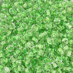Transparente innenfarbene Glas-Saatperlen&nbsp;X1-SEED-A032-04C