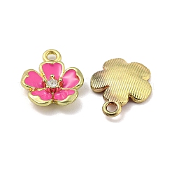Pendentifs d'émail en alliage&nbsp;LS-ENAM-D063-01G-05