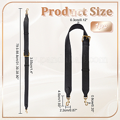 Verstellbare Taschenriemen aus Rindsleder&nbsp;DIY-WH0304-694B