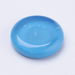 Cabochons di vetro dipinte&nbsp;DGLA-R026-18mm-M