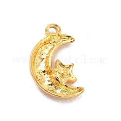 Ionenplattierung (IP) 304 Edelstahl Anhänger Strass-Einstellungen&nbsp;STAS-F282-02G