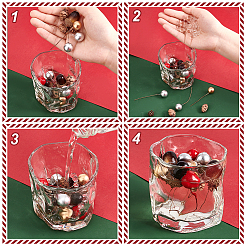 106 Stück 8 Stil künstliche Winter-Weihnachtsdekorationsset&nbsp;DIY-GA0004-79