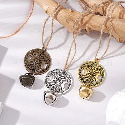 3 decoración colgante de campana de hierro.&nbsp;HJEW-JM02504