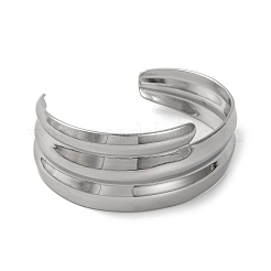 304 Edelstahl-Armreife für Damen&nbsp;BJEW-B104-12P