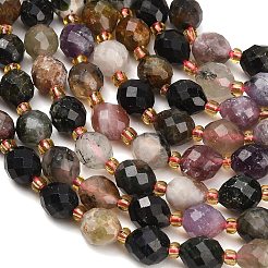 Fili di perle di tormalina multicolore naturale&nbsp;GG-CBA4A3B-A16