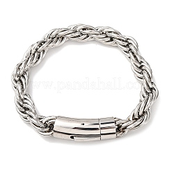 Bracelets à chaîne en acier inoxydable 304 pour hommes et femmes&nbsp;BJEW-C124-03B-P