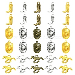 30 pz 6 stili pendenti in lega di stile tibetano&nbsp;FIND-YW0010-52
