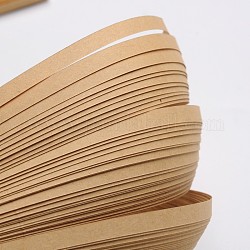 Bandes de papier quilling, tan, 530x5mm, à propos 120strips / sac