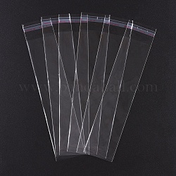OPP мешки целлофана, прямоугольные, прозрачные, 31x6 см, односторонний толщина: 0.035 mm, внутренней меры: 27x6 см