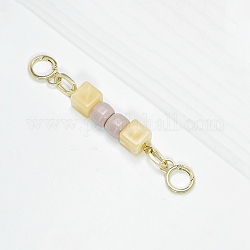 Catene di estensione per sacchetti di perline in resina, con anello porta molla in lega, forniture per borse, cardo, 15.5cm
