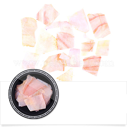 Shell Slices, Manicure Nail Art Decoration Accessories, Pink, size