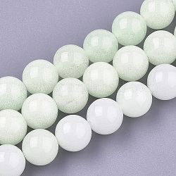 Brins de perles en pierre synthétique, ronde, miellat, 4mm, Trou: 0.7mm, Environ 100 pcs/chapelet, 15.7 pouce