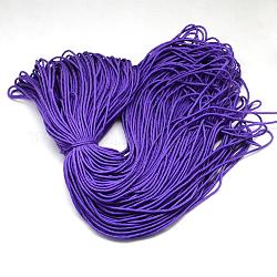 Seile aus Polyester und Spandex, Einlagig, mauve, 16 mm, ca. 2 Yard (109.36m)/Bündel