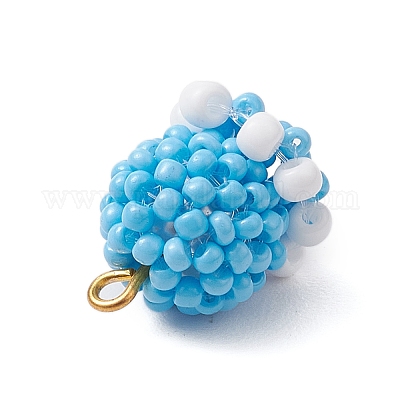 Perles de rocaille breloques en perles&nbsp;PALLOY-MZ00360-1