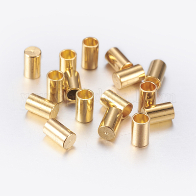 Embouts de cordon en laiton  &nbsp;X-KK-K192-09G-1