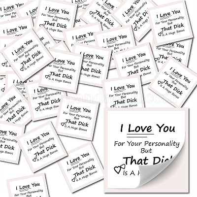 CRASPIRE Candle Stickers Labels Square 2.52 Inch 30pcs My Faithful Friend  You are Forever in My Heart Sticker Self Adhesive Labels for Candle