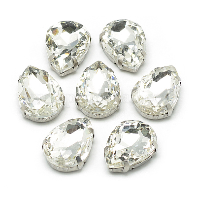 Nähen auf Rhinestone&nbsp;RGLA-T035-7x10mm-01-1