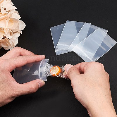 Small Plastic Baggies 2 mil 300pcs 2 x 3 inch Resealable Clear