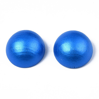 Gemalte Naturholz Cabochons&nbsp;WOOD-S057-070C-1