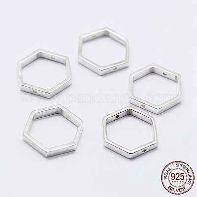 925 montatura in argento sterling&nbsp;STER-F036-12S-11x10-1